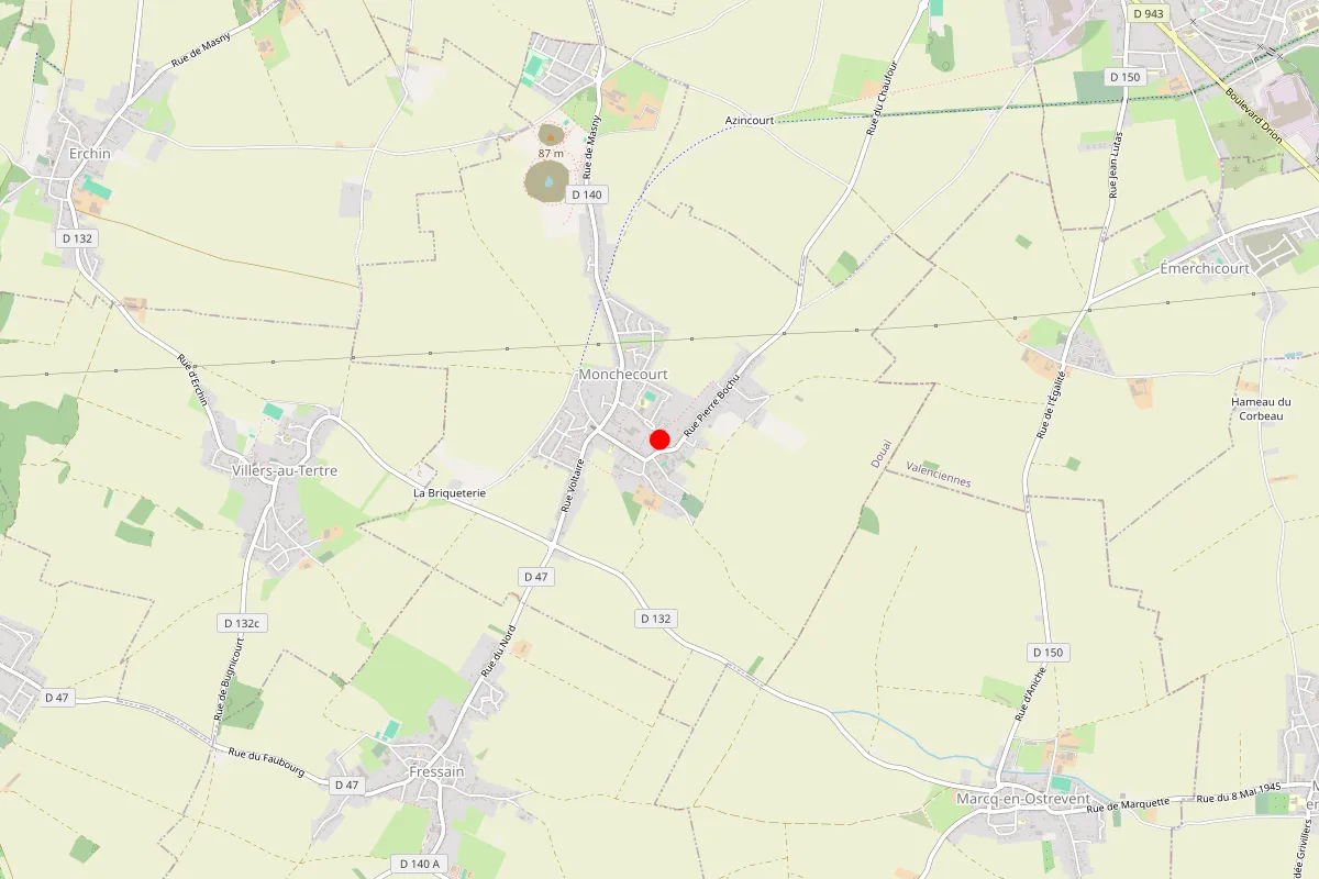 Plombier sur Monchecourt