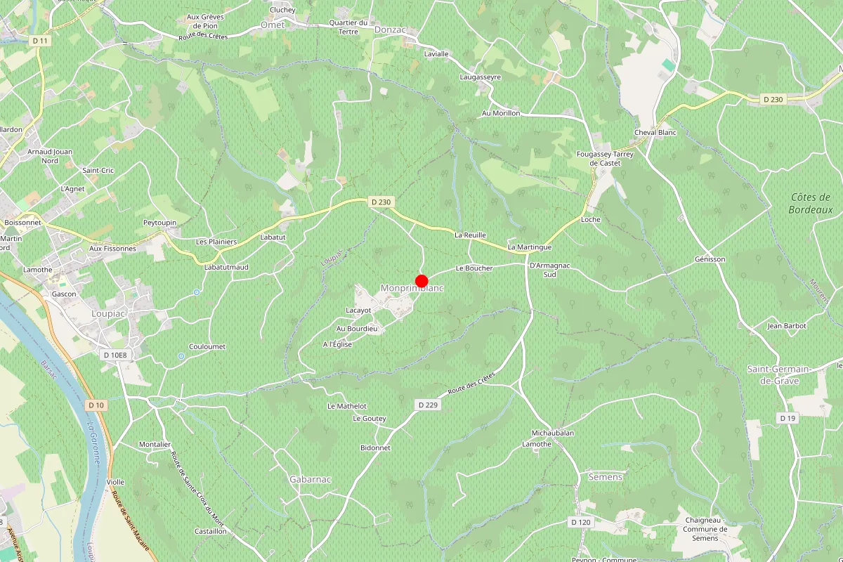 Plombier sur Monprimblanc