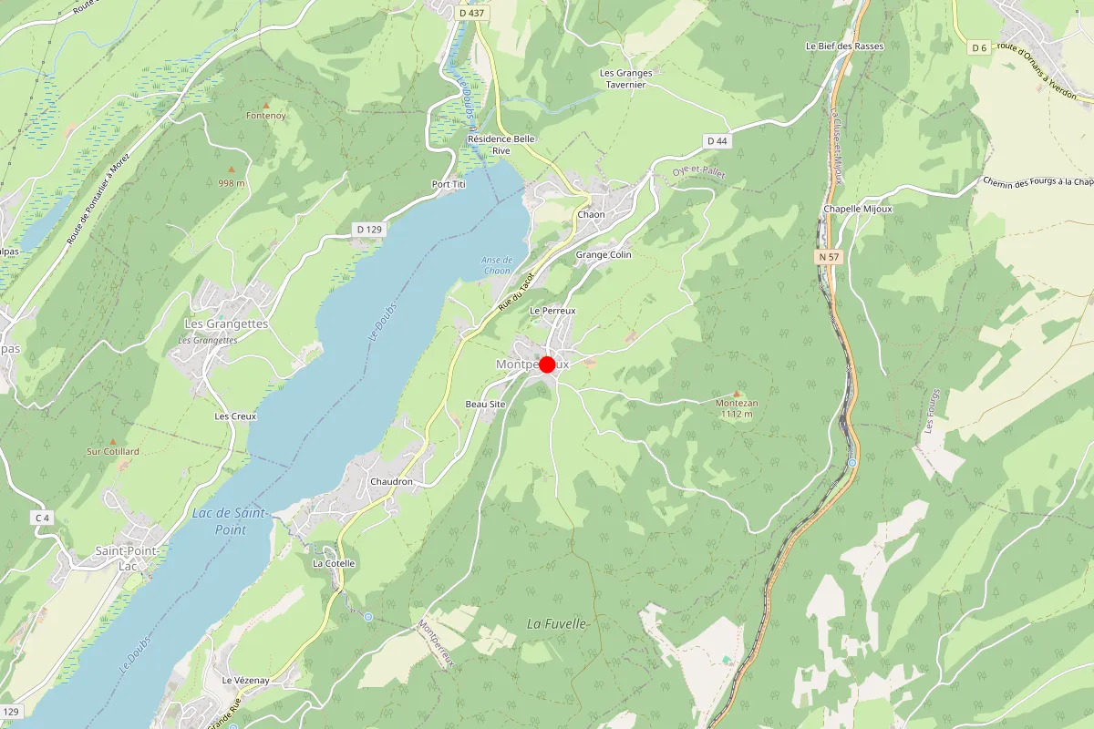 Plombier sur Montperreux