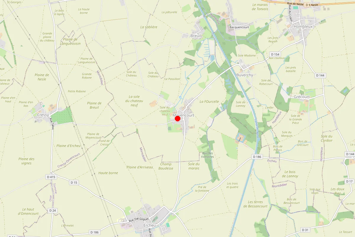 Plombier sur Moyencourt