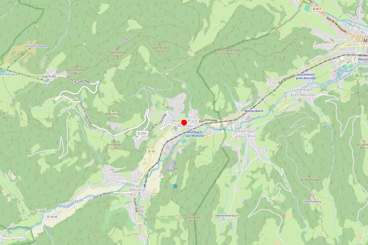 Plombier sur Muhlbach Sur Munster