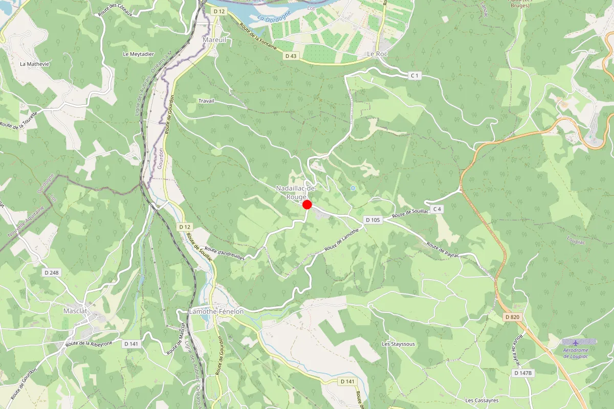 Plombier sur Nadaillac De Rouge