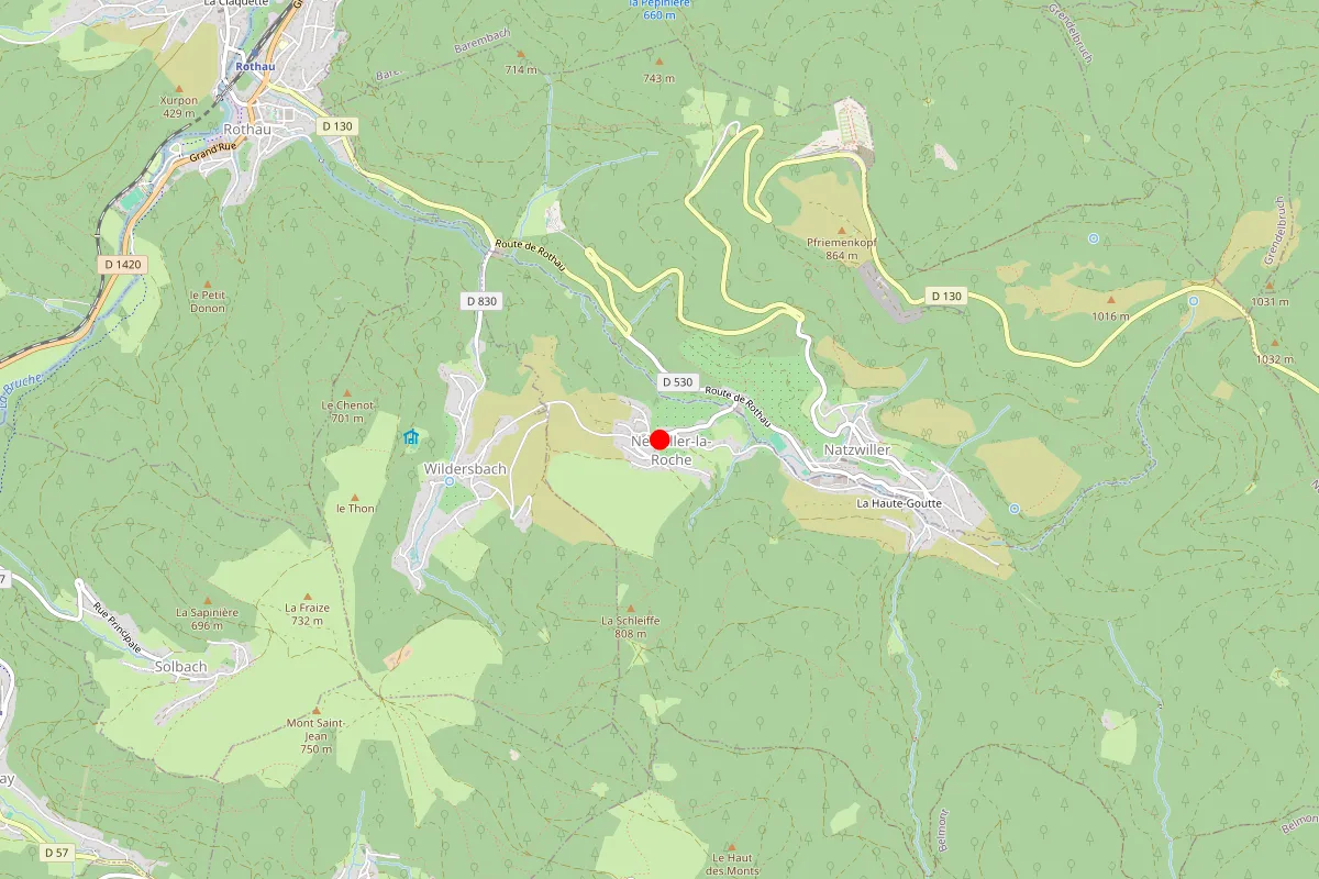 Plombier sur Neuviller La Roche