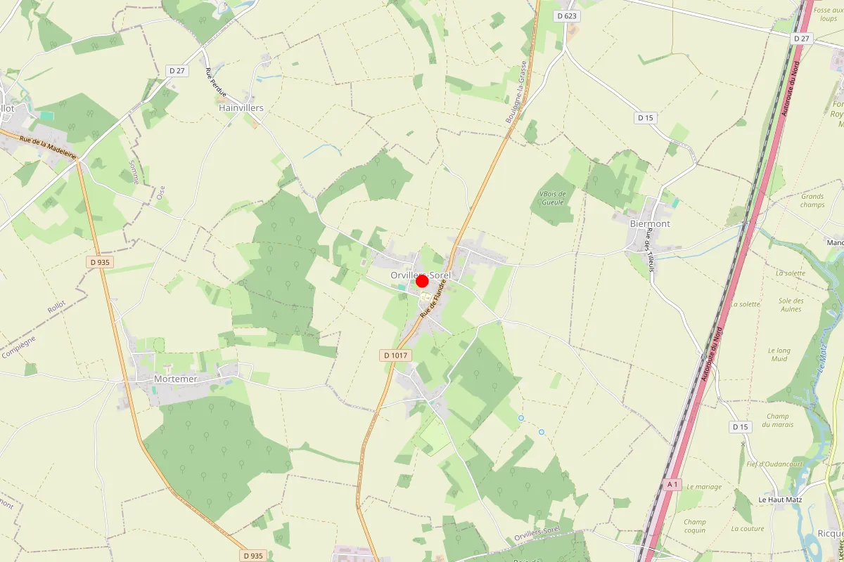 Plombier sur Orvillers Sorel