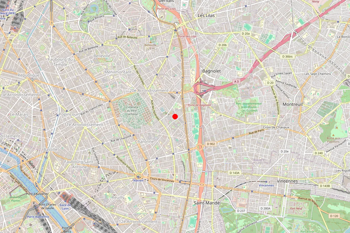 Plombier sur Paris 20ème Arrondissement