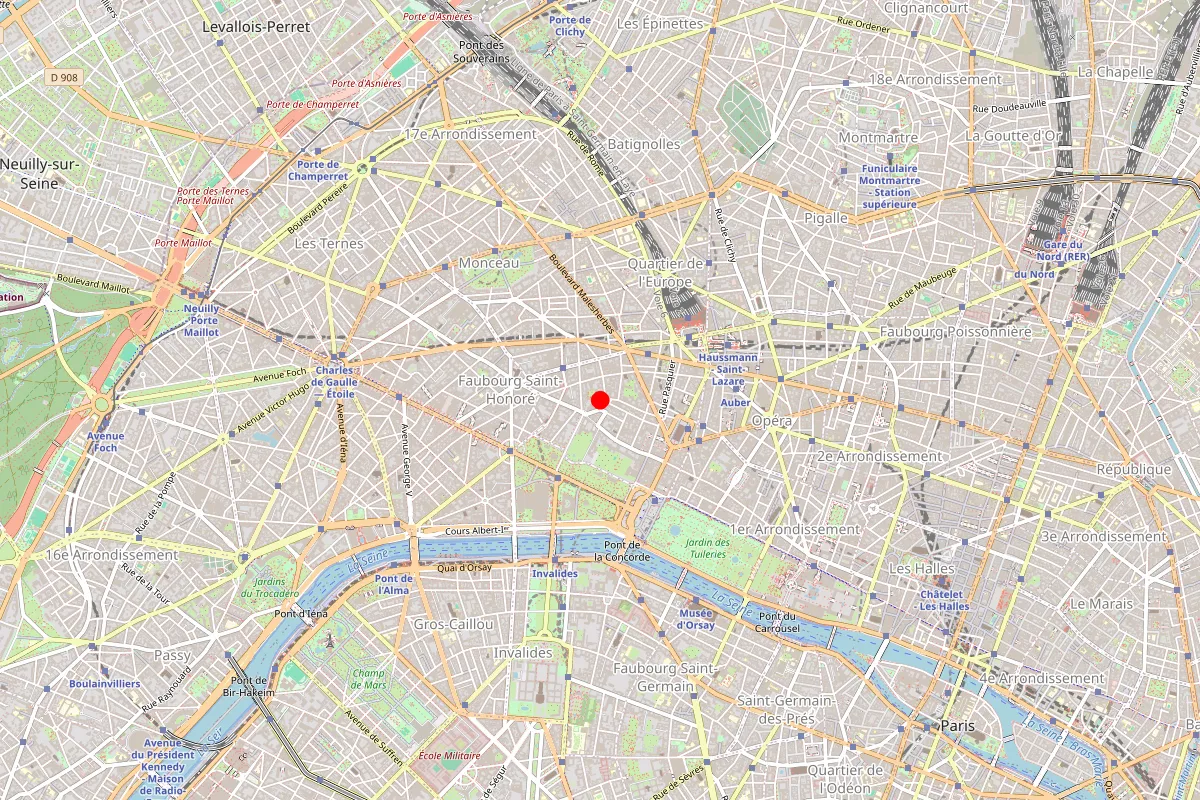Plombier sur Paris 8ème Arrondissement