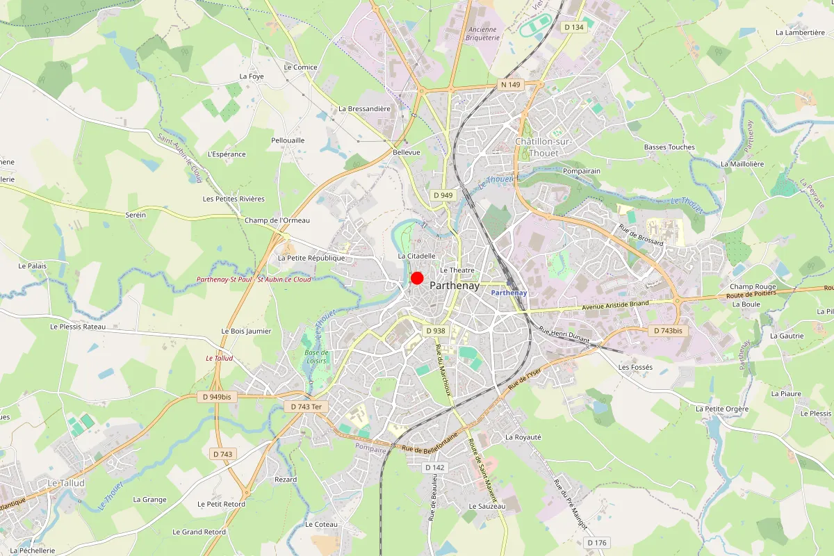 Plombier sur Parthenay