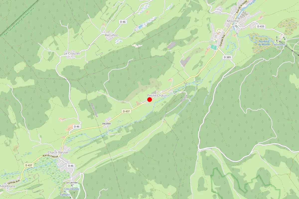 Plombier sur Petite Chaux