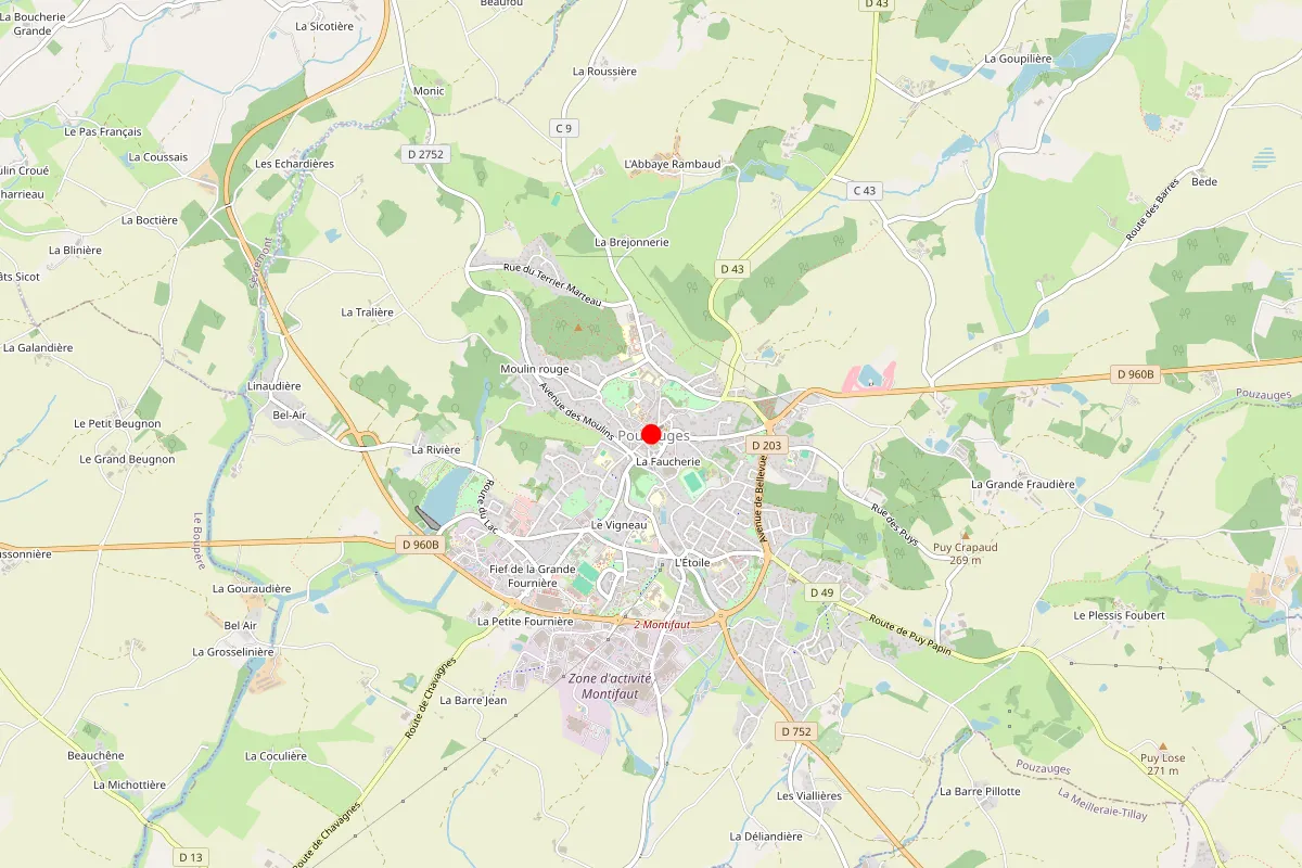 Plombier sur Pouzauges