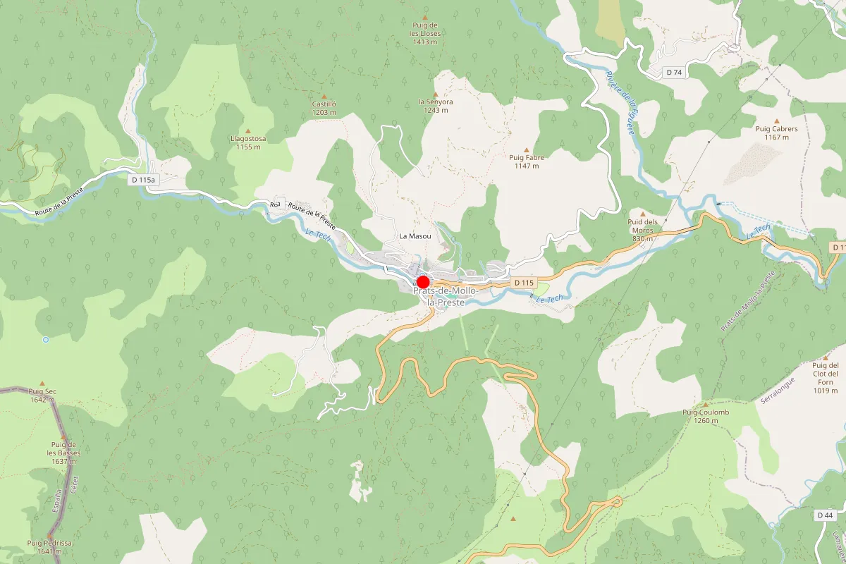 Plombier sur Prats De Mollo La Preste