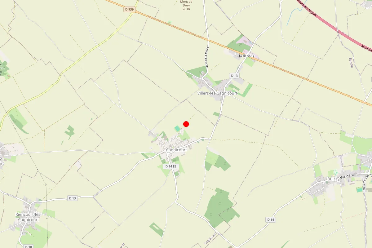 Plombier sur Riencourt Les Cagnicourt