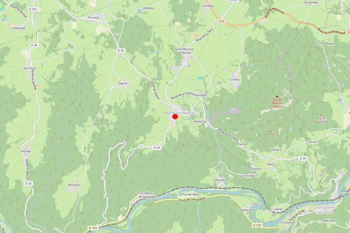 Plombier sur Roche En Regnier