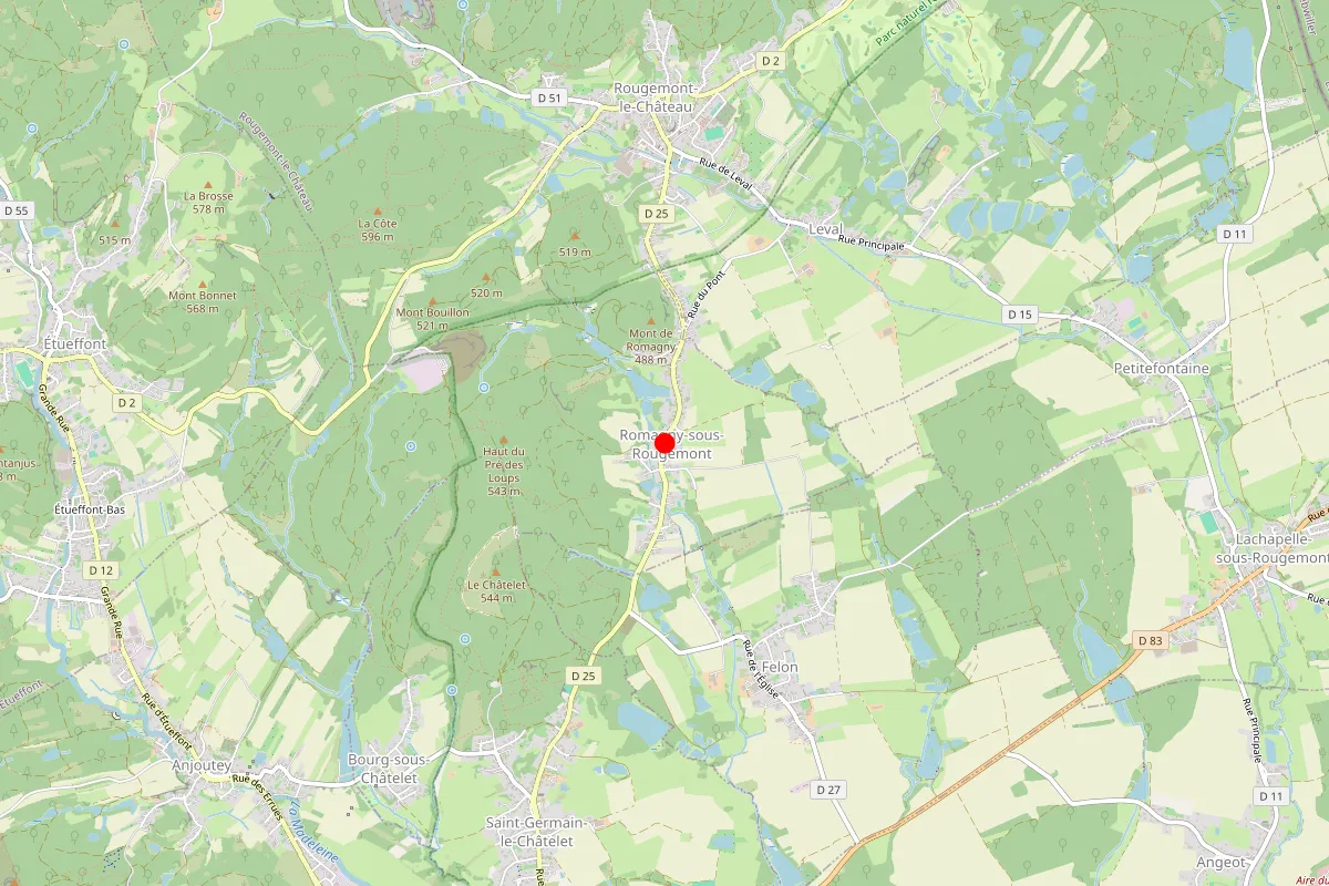 Plombier sur Romagny Sous Rougemont