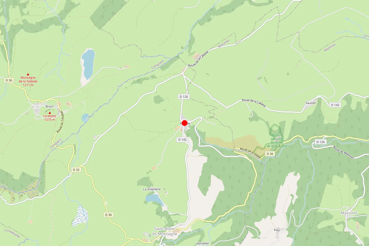 Plombier sur Saint Alyre Es Montagne