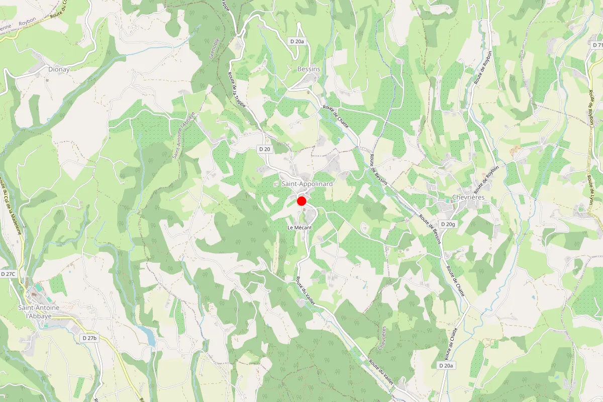 Plombier sur Saint Appolinard