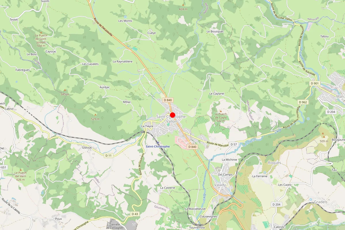 Plombier sur Saint Christophe Vallon
