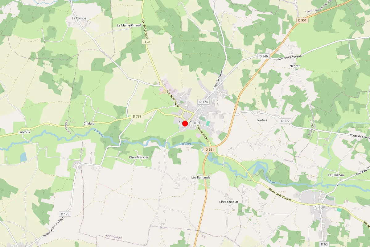 Plombier sur Saint Claud