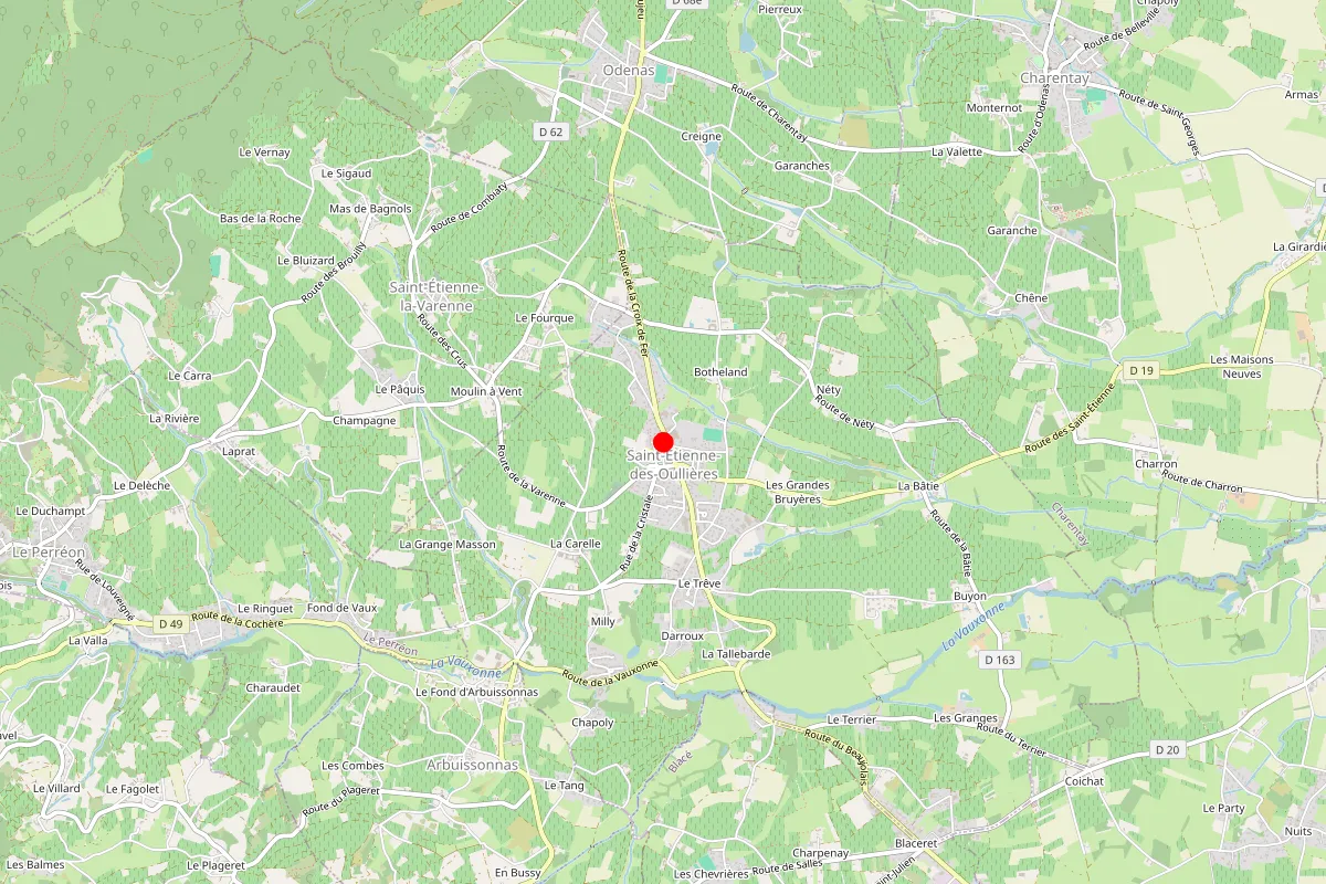 Plombier sur Saint Etienne Des Oullieres