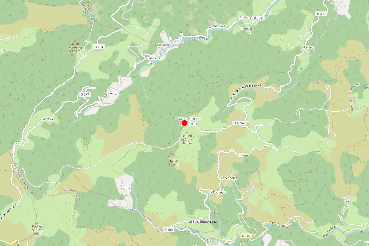 Plombier sur Saint Genest Lachamp