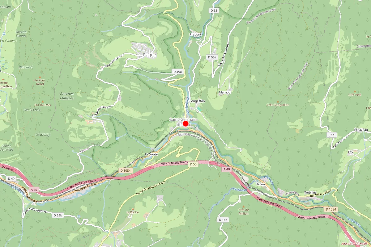 Plombier sur Saint Germain De Joux