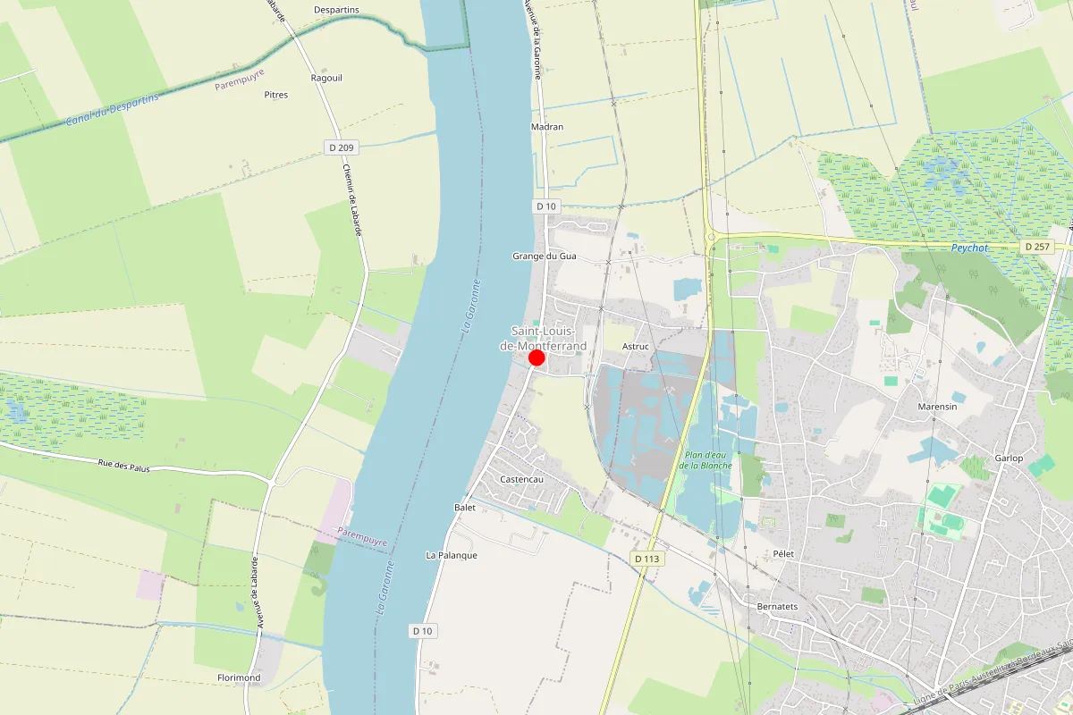 Plombier sur Saint Louis De Montferrand