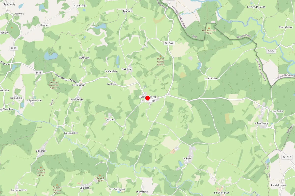 Plombier sur Saint Merd La Breuille
