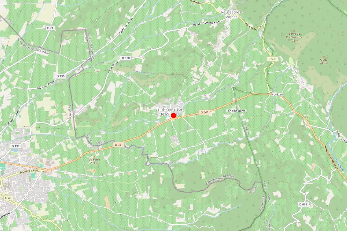 Plombier sur Saint Pantaleon Les Vignes