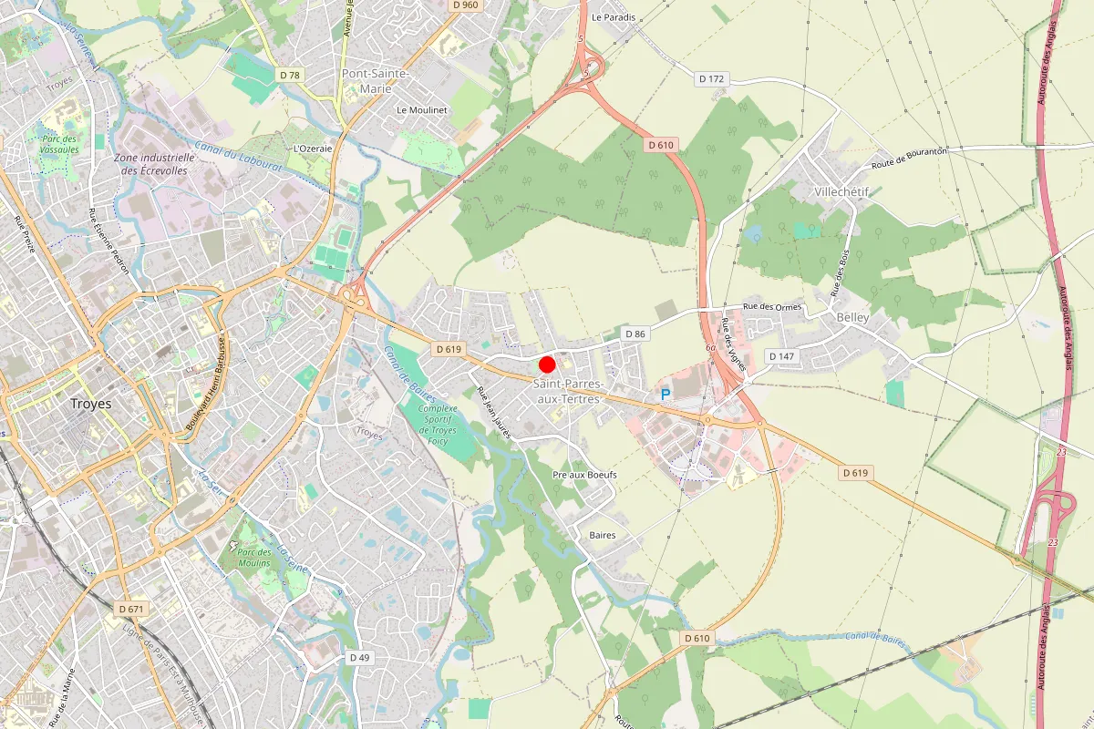 Plombier sur Saint Parres Aux Tertres