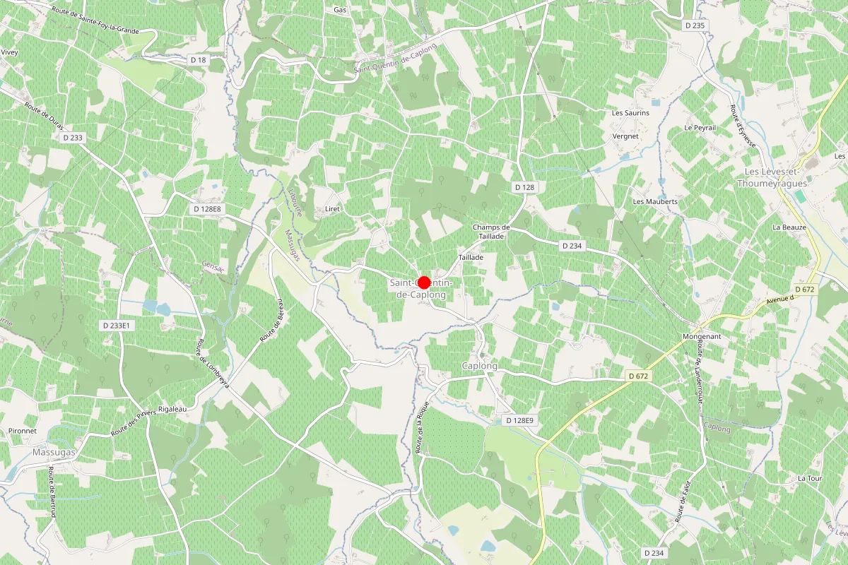 Plombier sur Saint Quentin De Caplong