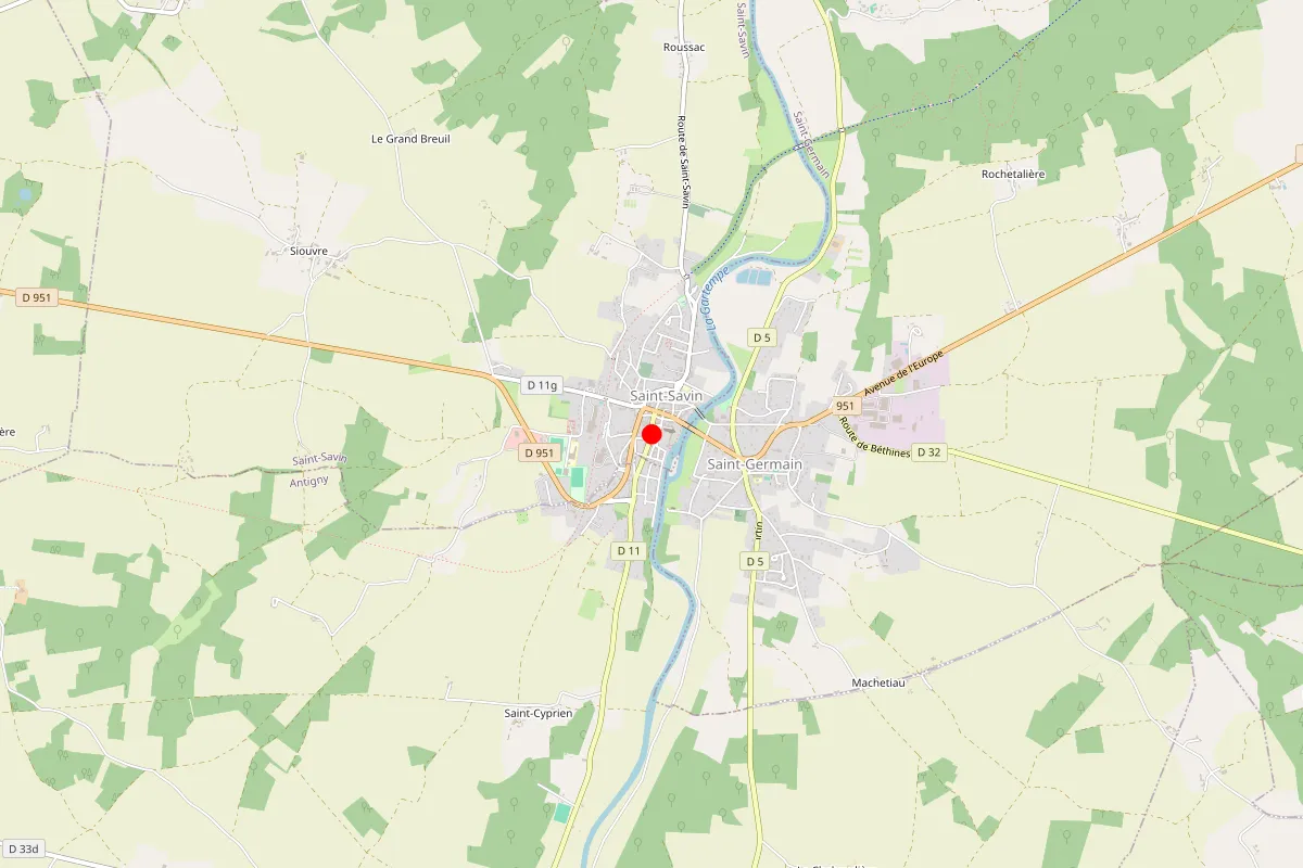 Plombier sur Saint Savin