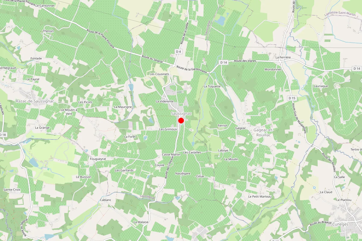 Plombier sur Saussignac