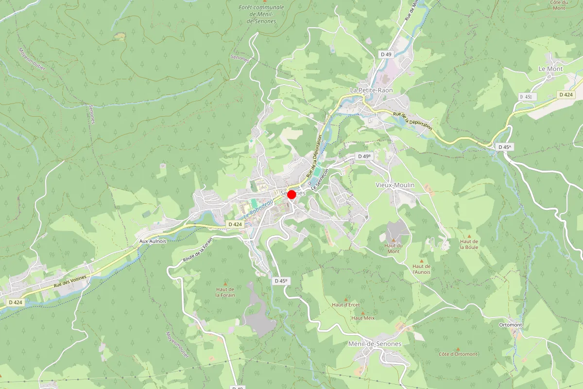 Plombier sur Senones