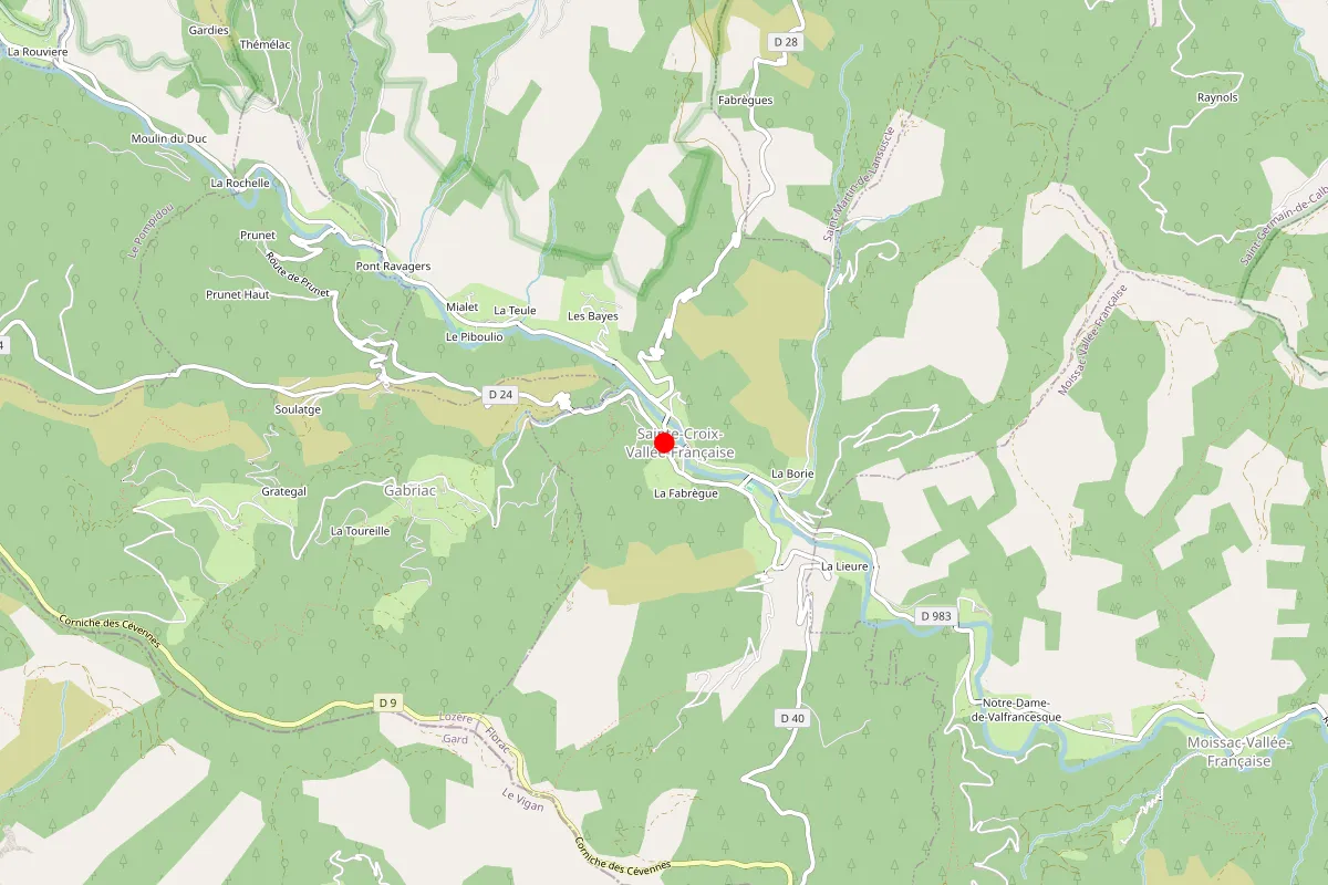 Plombier sur Ste Croix Vallee Francaise