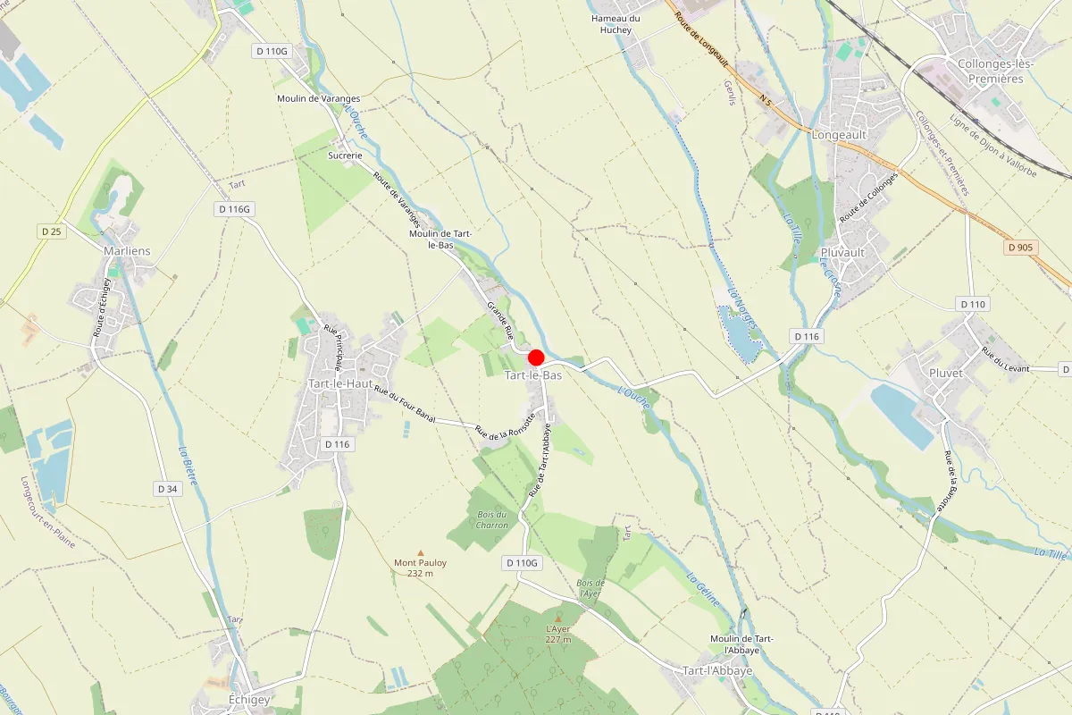 Plombier sur Tart Le Bas