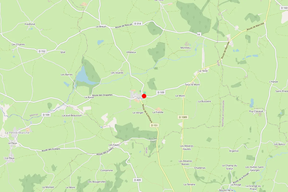 Plombier sur Terjat