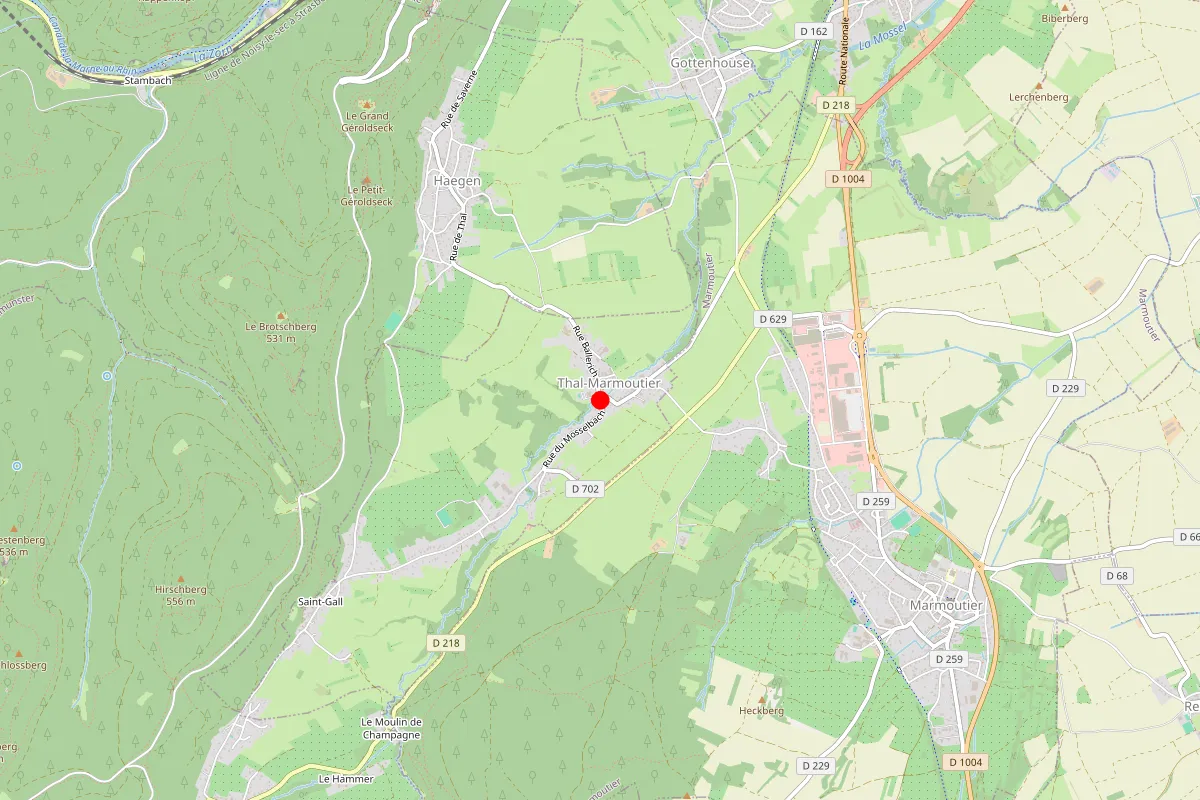 Plombier sur Thal Marmoutier