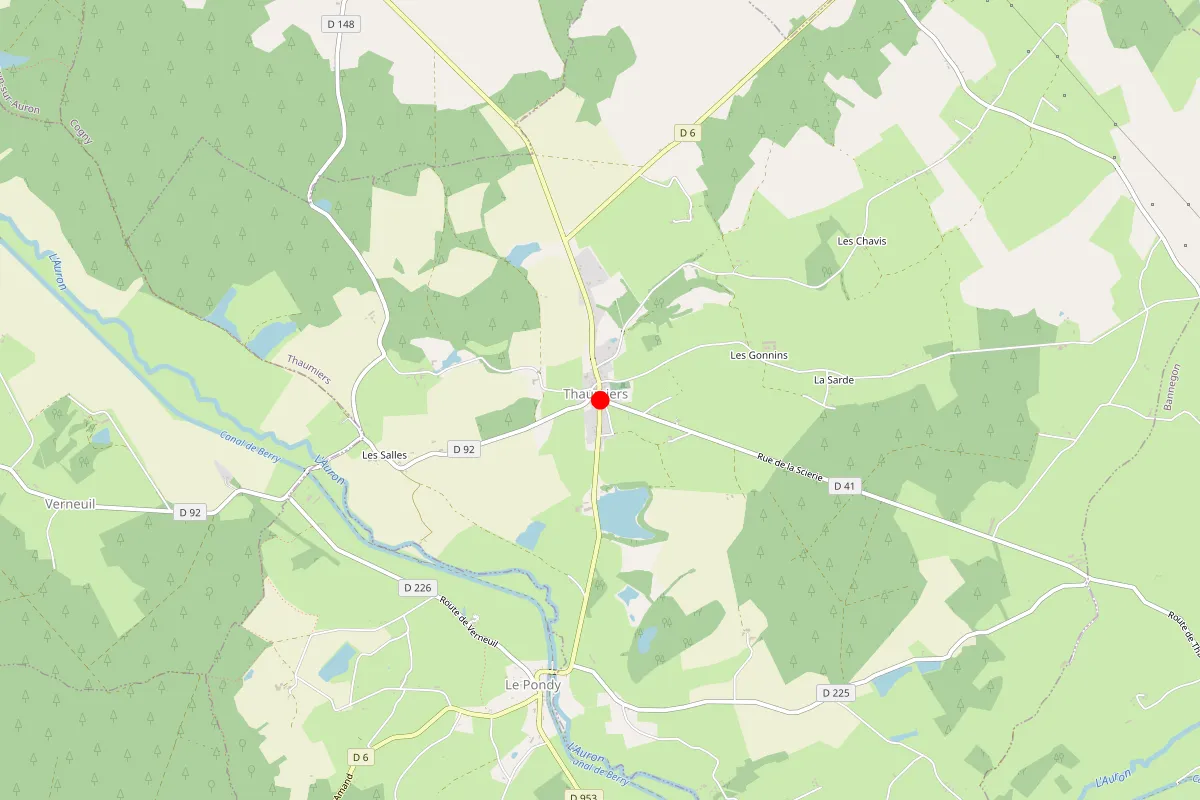 Plombier sur Thaumiers