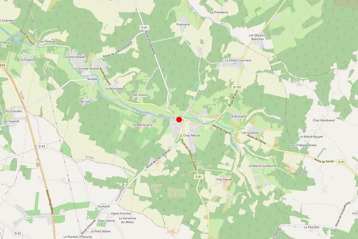 Plombier sur Torsac