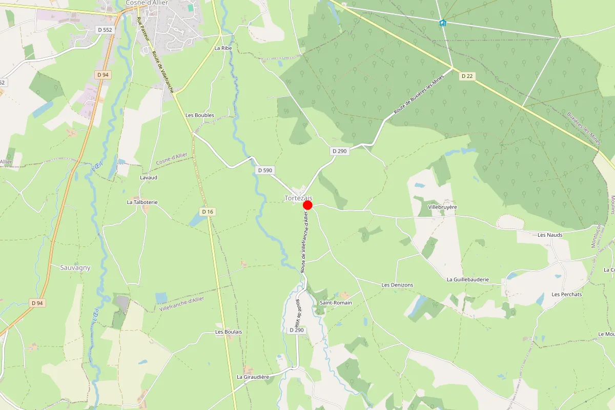 Plombier sur Tortezais