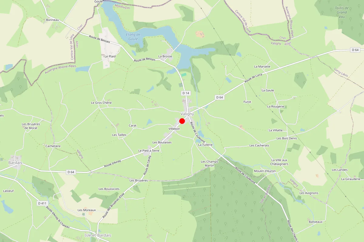 Plombier sur Valigny