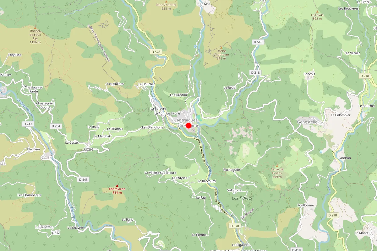 Plombier sur Vallees D'Antraigues Asperjoc