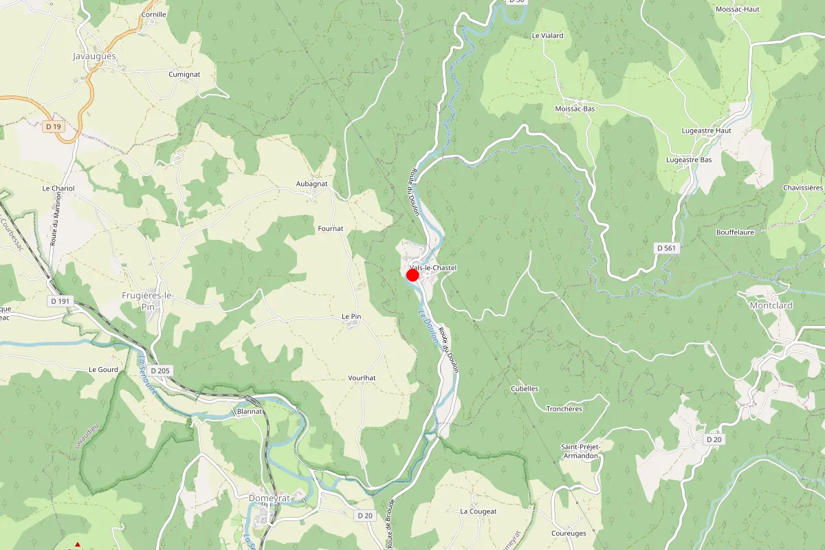 Plombier sur Vals Le Chastel