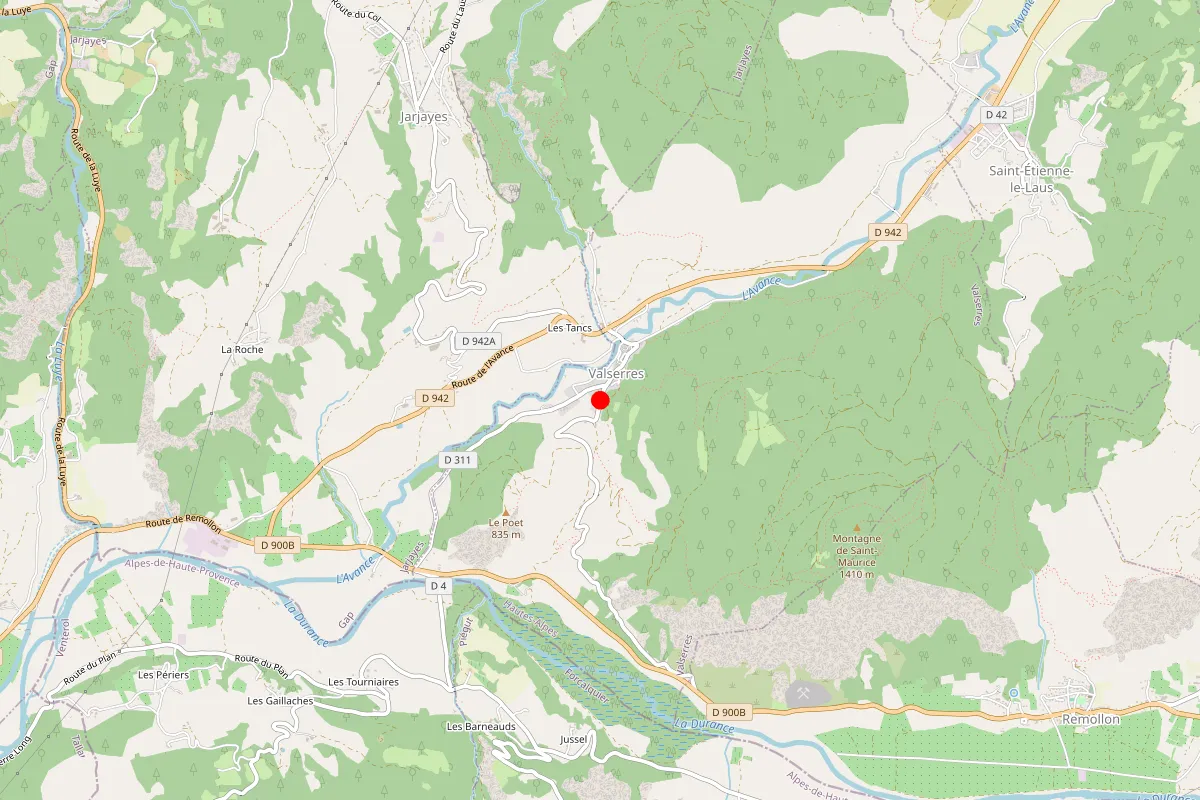 Plombier sur Valserres