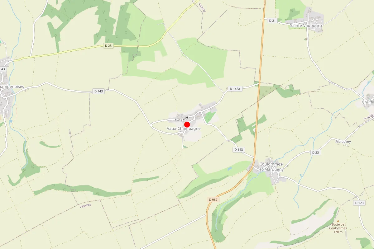 Plombier sur Vaux Champagne