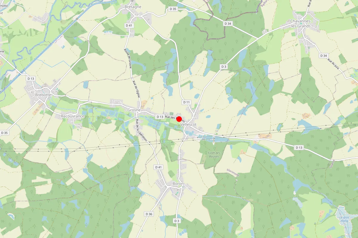 Plombier sur Vellescot