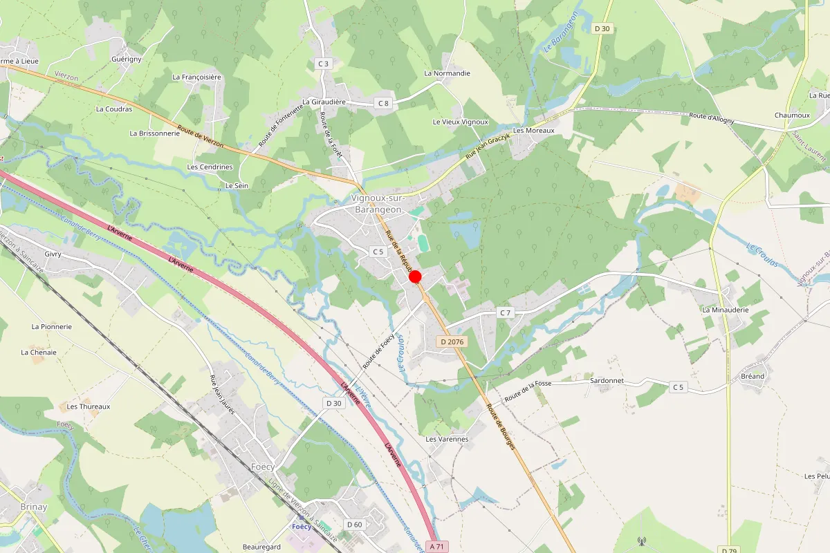 Plombier sur Vignoux Sur Barangeon
