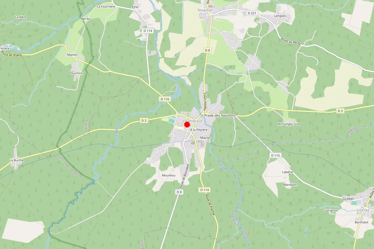 Plombier sur Villandraut