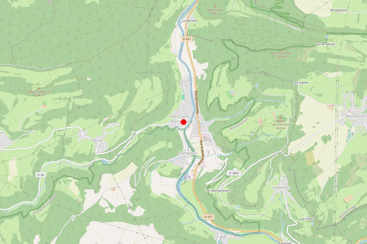 Plombier sur Villars Sous Dampjoux