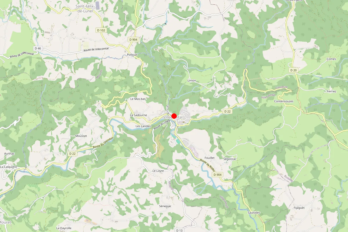 Plombier sur Villecomtal