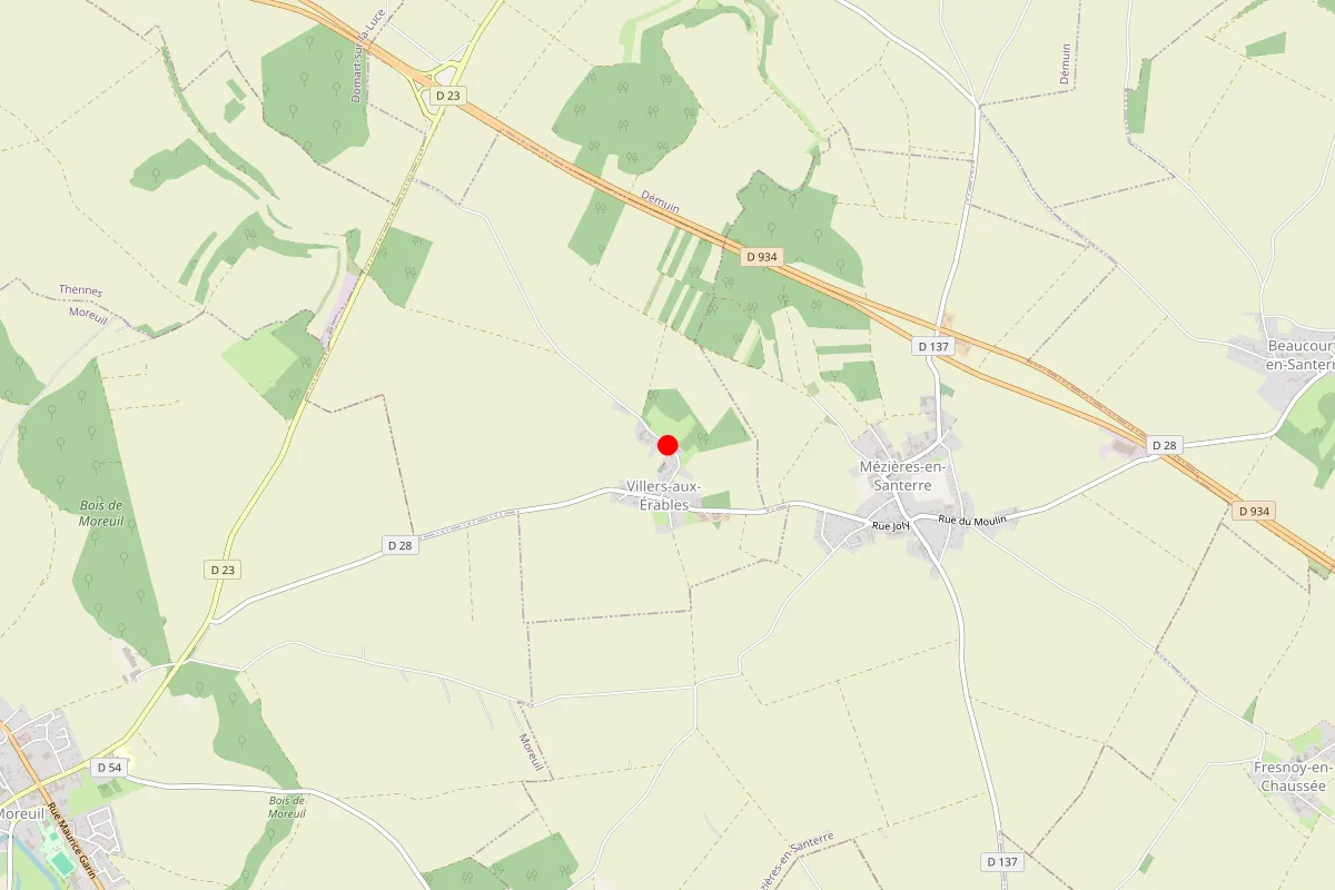 Plombier sur Villers Aux Erables